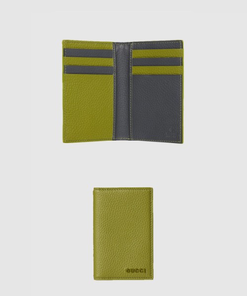 구찌 내부 투톤 카드 지갑 817038
