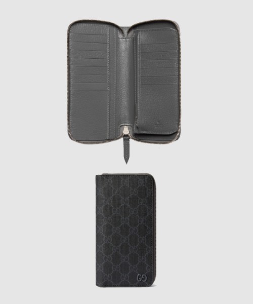 구찌 바이컬러 지퍼 지갑 822051