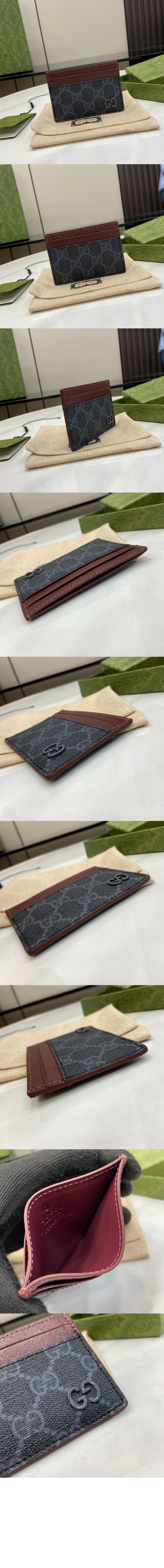 구찌 GG 디테일 GG 카드 케이스 768248