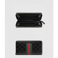 구찌 장지갑 시그니처 웹 408831