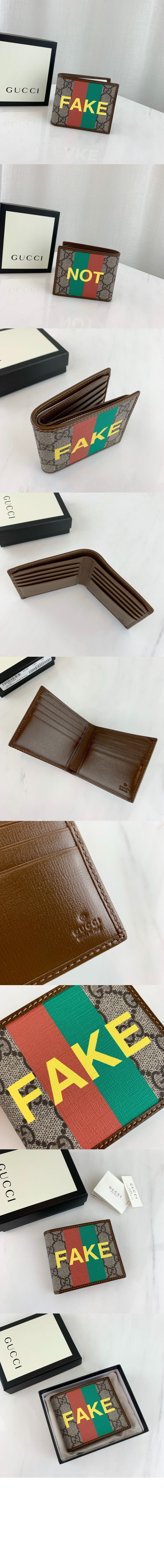 구찌 FAKE 반지갑 636166