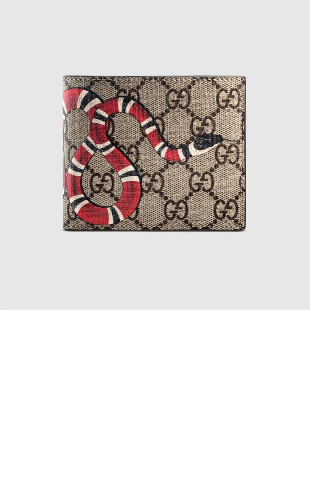 구찌 스네이크 GG 수프림 반지갑 451268