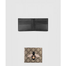 구찌 비(BEE) GG 수프림 반지갑 451268