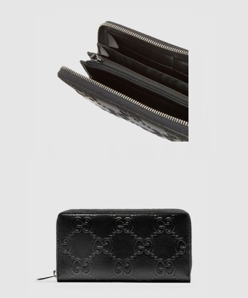 구찌 GG 엠보스 지퍼월렛 625558