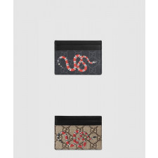 구찌 스네이크 프린트 카드지갑 451277