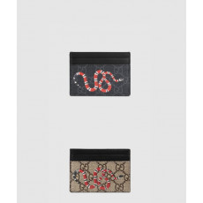 구찌 스네이크 프린트 카드지갑 451277