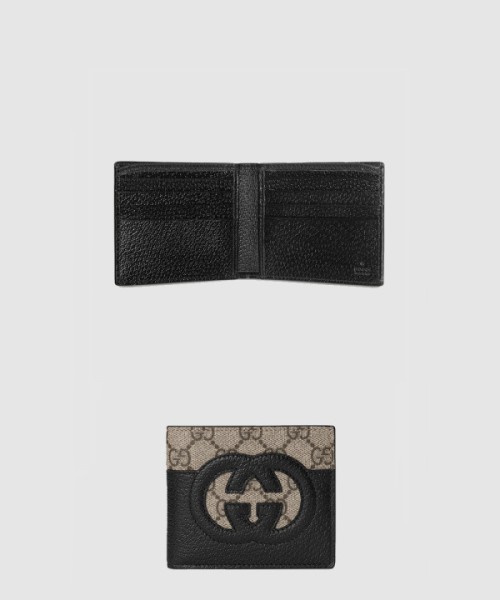 구찌 컷아웃 인터로킹 G 반지갑 701420