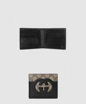 구찌 컷아웃 인터로킹 G 반지갑 701420