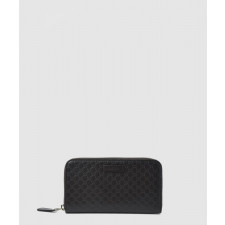 구찌 마이크로시마 지퍼월렛 449391