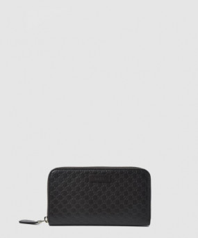 구찌 마이크로시마 지퍼월렛 449391