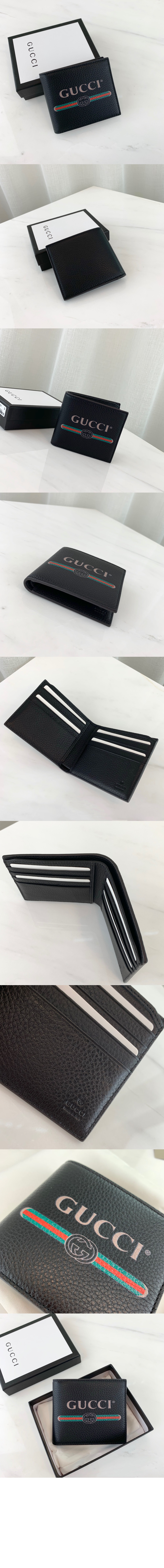 구찌 레더 빈티지 반지갑 496309