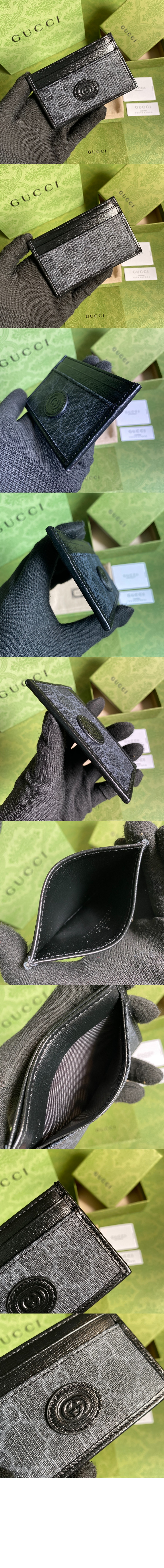 구찌 인터로킹 G 카드 케이스 673002