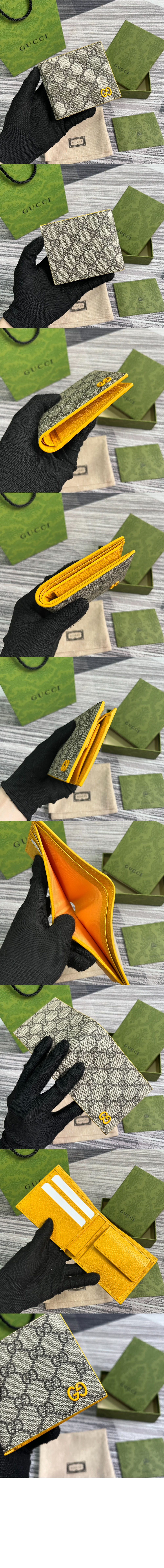 구찌 GG 플라크 반지갑 768244