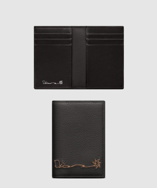 디올 칵투스 잭 접이식 카드 지갑 2ESCH
