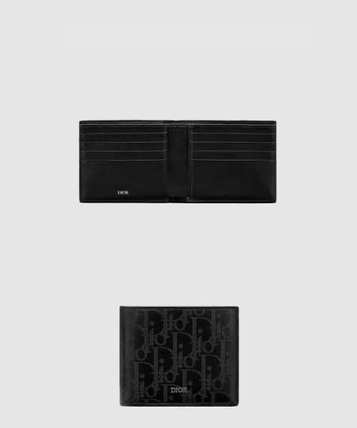 디올 컴팩트 지갑 오블리크 갤럭시 반지갑 2ESBH