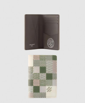 루이비통 체크 코팅 캔버스 카드 지갑 N00109