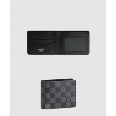 루이비통 코팅 캔버스 지갑 M64002