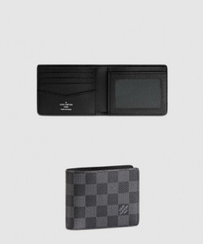 루이비통 코팅 캔버스 지갑 M64002