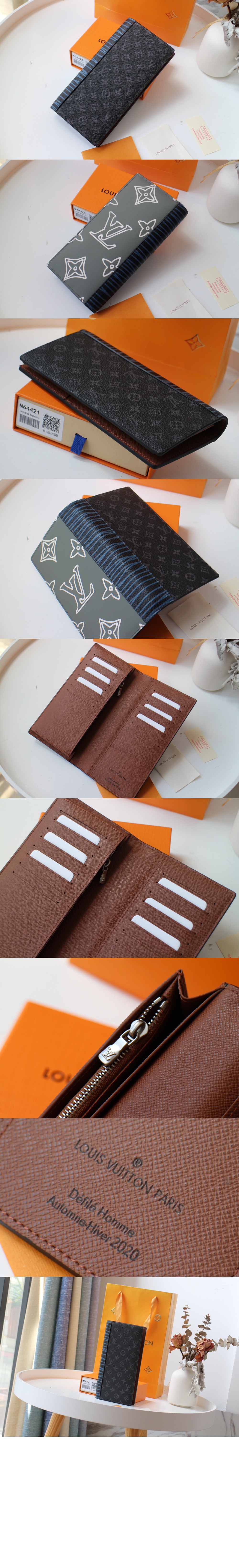 루이비통 브라자 머니클립 지갑 M69700
