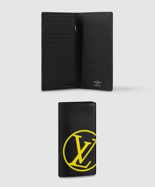 루이비통 에삐 레더 LV 서클 로고 브라짜 월릿 장지갑 M67910