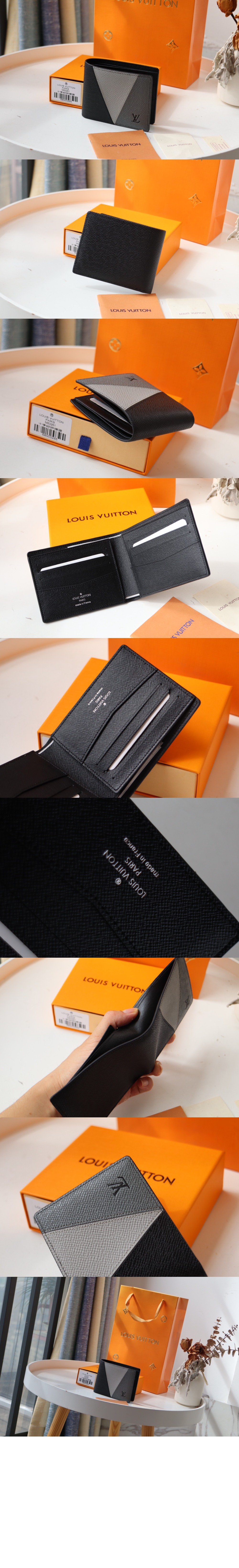 루이비통 사피아노 블럭 반지갑 M30730