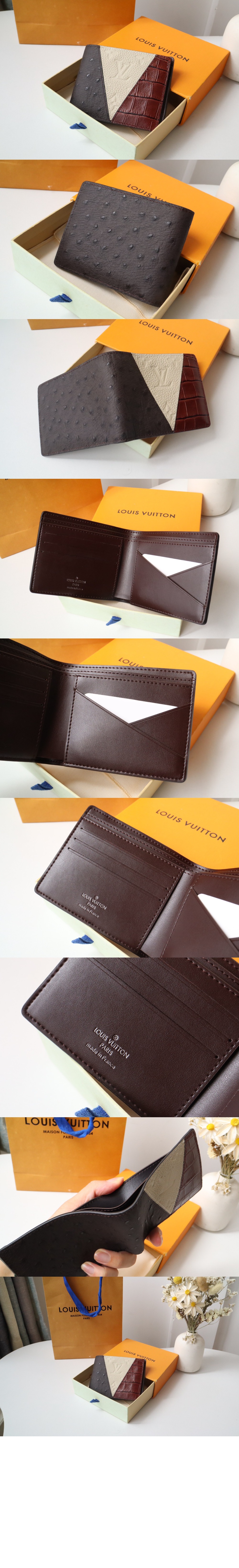 루이비통 가죽 반지갑 M84689