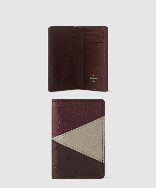 루이비통 악어 가죽 및 낙타 가죽 지갑 M84690