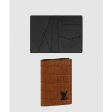 루이비통 악어 포켓 머니클립 N81822