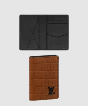 루이비통 악어 포켓 머니클립 N81822