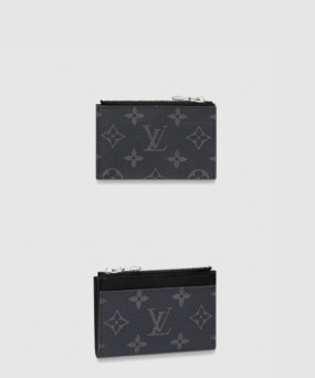 루이비통 모노그램 이클립스 코인 카드홀더 M82253