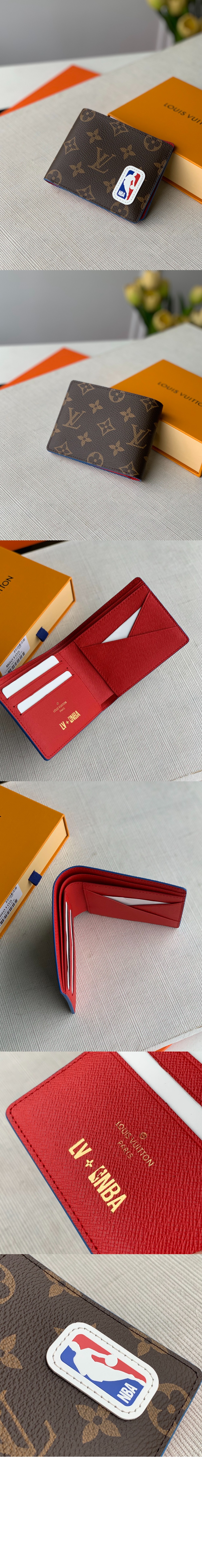 루이비통 LVXNBA 멀티플 월렛 M80105