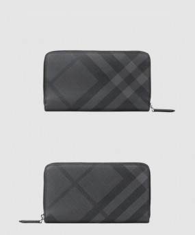 버버리 체크 빅 지퍼백 40564191