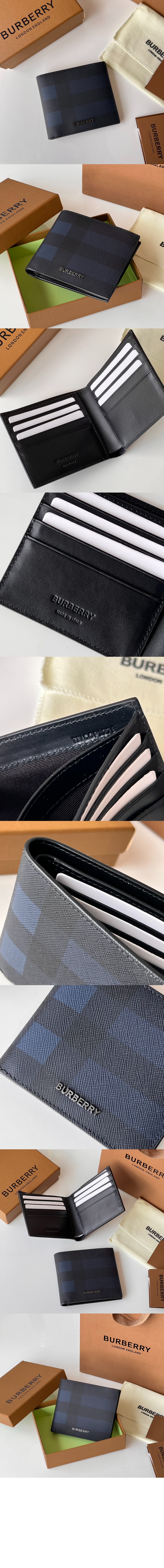 버버리 빈티지 E-캔버스 반지갑 80548231