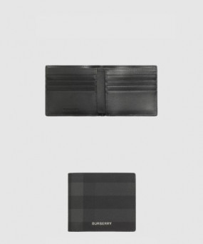 버버리 빈티지 E-캔버스 반지갑 80548231