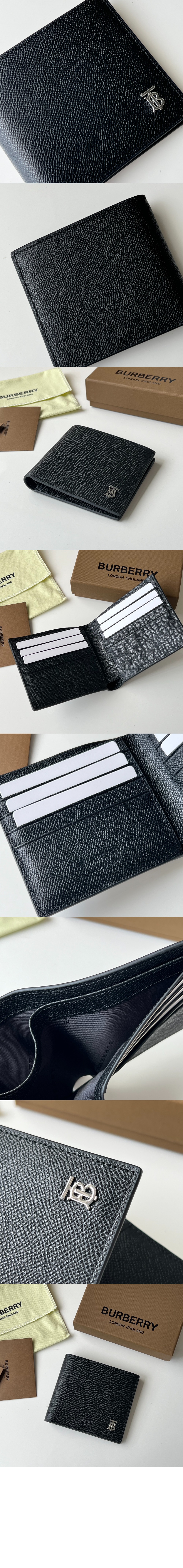 버버리 그레이니 레더 TB 반지갑 80627091