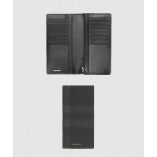 버버리 체크 레더 장지갑 80547851