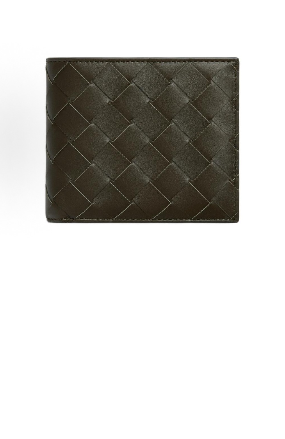 보테가베네타 동전 지갑을 갖춘 인트레치아토 폴더형 지갑 749412