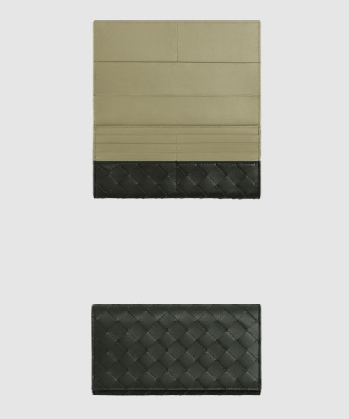 보테가베네타 동전 지갑을 갖춘 인트레치아토 장지갑 749438