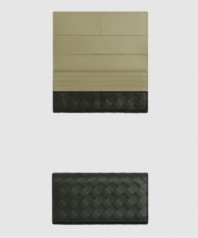 보테가베네타 동전 지갑을 갖춘 인트레치아토 장지갑 749438