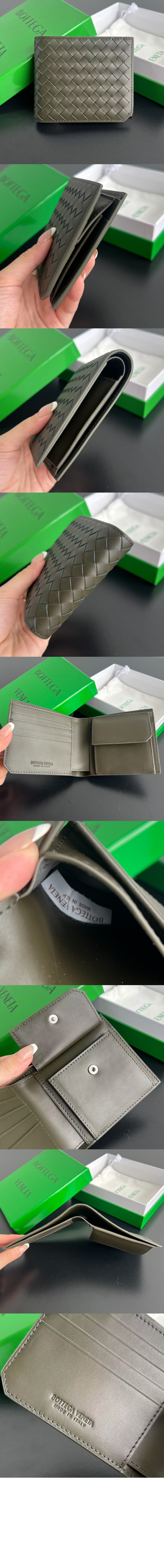 보테가베네타 카세트 지퍼 카드 케이스 651393