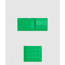 보테가베네타 동전 지갑을 갖춘 인트레치아토 폴더형 지갑 605722