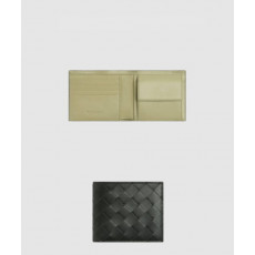 보테가베네타 동전 지갑을 갖춘 인트레치아토 폴더형 지갑 749412
