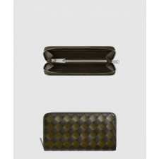 보테가베네타 인트레치아토 지퍼 어라운드 지갑 749427