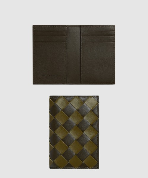 보테가베네타 인트레치아토 플랩 카드 케이스 592619