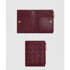 보테가베네타 스몰 인트레치아토 폴더형 지갑 742330