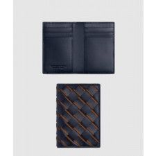 보테가베네타 플랩 카드 케이스 스페이스코냑 749417