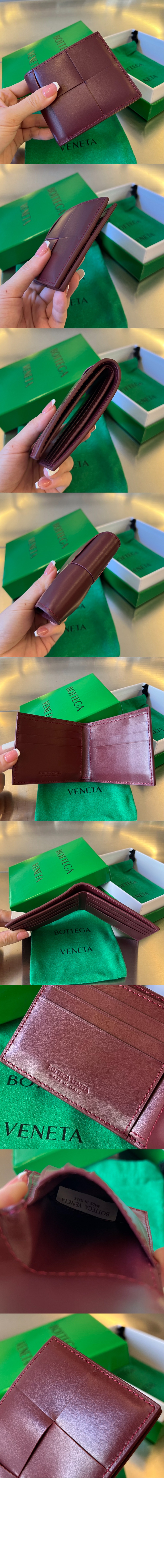 보테가베네타 카세트 폴더형 지갑 649603