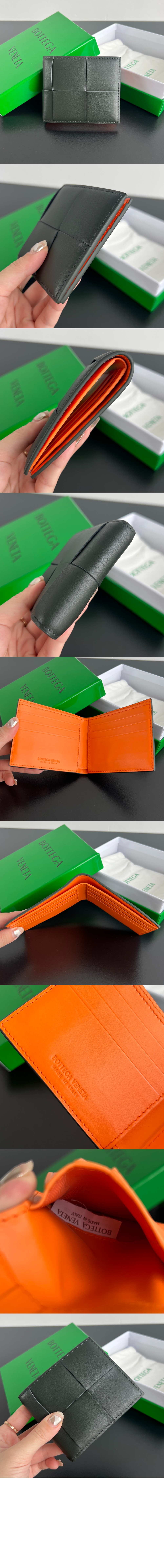 보테가베네타 카세트 폴더형 지갑 743004