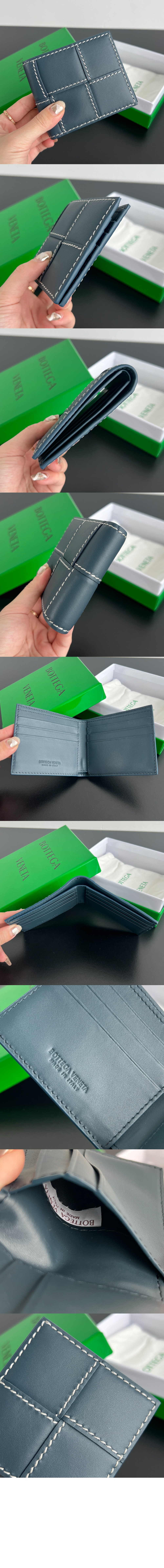 보테가베네타 카세트 폴더형 지갑 743004