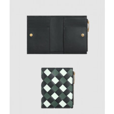 보테가베네타 스몰 카세트 폴더형 지퍼 지갑 742330